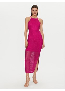 Guess Sukienka letnia W4YK50 Z37G0 Różowy Regular Fit ze sklepu MODIVO w kategorii Sukienki - zdjęcie 181166282