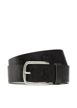 Jack&Jones Pasek Męski Jackporto 12229512 Czarny ze sklepu MODIVO w kategorii Paski męskie - zdjęcie 181166300