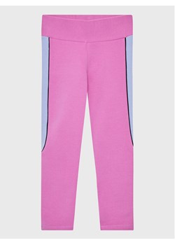 United Colors Of Benetton Legginsy 3GNSCF02D Różowy Regular Fit ze sklepu MODIVO w kategorii Spodnie dziewczęce - zdjęcie 181166530
