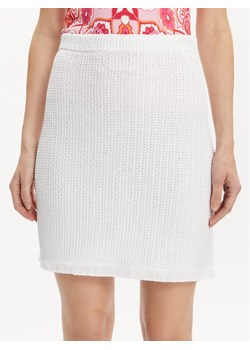 Luisa Spagnoli Spódnica mini Carapace 58326 Biały Regular Fit ze sklepu MODIVO w kategorii Spódnice - zdjęcie 181166532