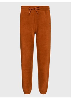 Brixton Spodnie dresowe Weekender 22330 Pomarańczowy Regular Fit ze sklepu MODIVO w kategorii Spodnie damskie - zdjęcie 181166543