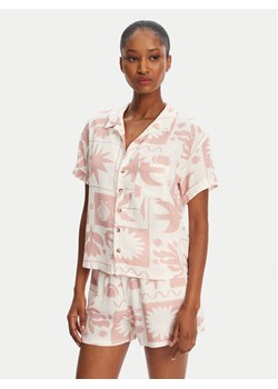 Banana Moon Koszula Taylor Floreal MHW03 Różowy Loose Fit ze sklepu MODIVO w kategorii Koszule damskie - zdjęcie 181166712