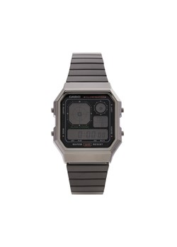 Casio Zegarek A130WEGG-1AEF Szary ze sklepu MODIVO w kategorii Zegarki - zdjęcie 181166862