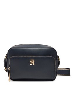 Tommy Hilfiger Torebka Th Joy Camera Bag AW0AW16812 Granatowy ze sklepu MODIVO w kategorii Listonoszki - zdjęcie 181167033