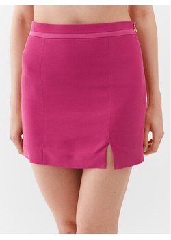 Patrizia Pepe Spódnica mini 2G0919/A236-M447 Różowy Slim Fit ze sklepu MODIVO w kategorii Spódnice - zdjęcie 181167063