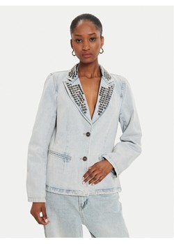 One Teaspoon Marynarka 26469 Niebieski Relaxed Fit ze sklepu MODIVO w kategorii Marynarki damskie - zdjęcie 181167083