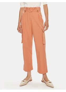 TWINSET Spodnie materiałowe 241TT2052 Pomarańczowy Loose Fit ze sklepu MODIVO w kategorii Spodnie damskie - zdjęcie 181167224