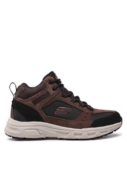 Skechers Trapery Ironhide 51895/CHOC Brązowy ze sklepu MODIVO w kategorii Buty trekkingowe męskie - zdjęcie 181167301