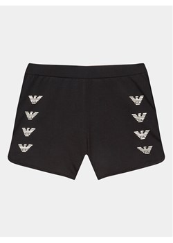 EA7 Emporio Armani Szorty sportowe 3RFS52 FJ5FZ 0200 Czarny Regular Fit ze sklepu MODIVO w kategorii Spodenki chłopięce - zdjęcie 181167323