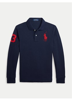 Polo Ralph Lauren Polo 323708862040 Granatowy Slim Fit ze sklepu MODIVO w kategorii T-shirty chłopięce - zdjęcie 181167432