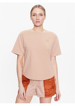 Puma T-Shirt Infuse 538348 Beżowy Relaxed Fit ze sklepu MODIVO w kategorii Bluzki damskie - zdjęcie 181167481