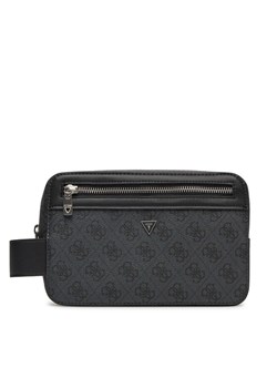 Guess Kosmetyczka PMLOLO P5239 Czarny ze sklepu MODIVO w kategorii Kosmetyczki - zdjęcie 181167523
