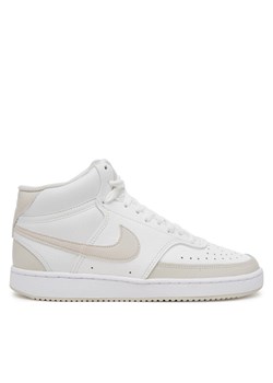 Nike Sneakersy Court Vision Mid CD5436 106 Biały ze sklepu MODIVO w kategorii Buty sportowe damskie - zdjęcie 181167544
