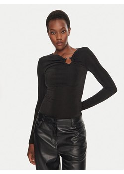 Hugo Body 50525729 Czarny Regular Fit ze sklepu MODIVO w kategorii Bluzki damskie - zdjęcie 181167550
