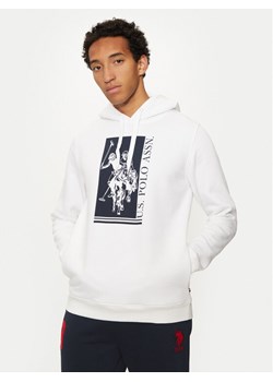 U.S. Polo Assn. Bluza MUP1919 Biały Regular Fit ze sklepu MODIVO w kategorii Bluzy męskie - zdjęcie 181167573