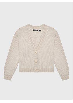 Blue Seven Kardigan 576175 Beżowy Regular Fit ze sklepu MODIVO w kategorii Swetry dziewczęce - zdjęcie 181167670