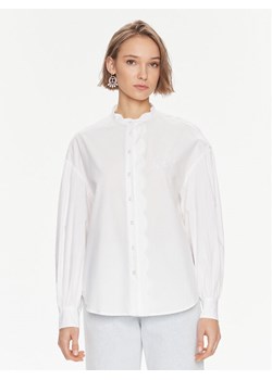 TWINSET Koszula 241TP2080 Biały Relaxed Fit ze sklepu MODIVO w kategorii Koszule damskie - zdjęcie 181167683