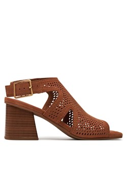 Clarks Sandały Siara65 Flow 26176346 Brązowy ze sklepu MODIVO w kategorii Sandały damskie - zdjęcie 181167921