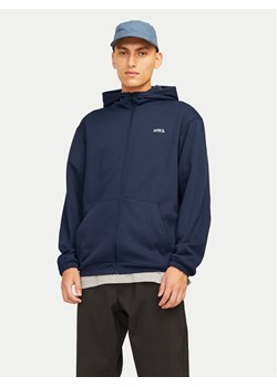 Jack&Jones Bluza Basic 12261373 Granatowy Regular Fit ze sklepu MODIVO w kategorii Bluzy męskie - zdjęcie 181167994