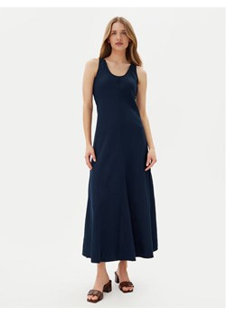 Tommy Hilfiger Sukienka letnia WW0WW46171 Granatowy Regular Fit - id: 0000304676642 - marki Tommy Hilfiger - 181168062 Tommy Hilfiger Sukienka letnia WW0WW46171 Granatowy Regular Fit ze sklepu MODIVO w kategorii Sukienki - zdjęcie 181168062