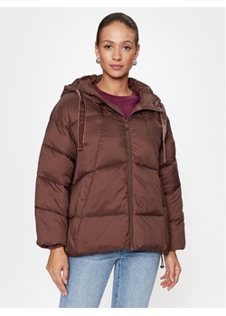 Guess Kurtka puchowa Letizia W3BL21 WG0V0 Brązowy Relaxed Fit ze sklepu MODIVO w kategorii Kurtki damskie - zdjęcie 181168063