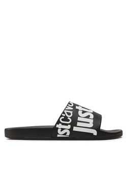 Just Cavalli Klapki 76QA3SZ1 Czarny ze sklepu MODIVO w kategorii Klapki męskie - zdjęcie 181168240