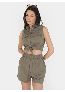 Brave Soul Koszula LWT-548ELIZABETH Khaki Straight Fit ze sklepu MODIVO w kategorii Koszule damskie - zdjęcie 181168250