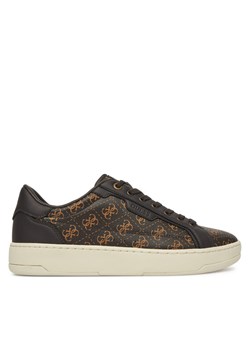 Guess Sneakersy FMJVIC ELE12 Brązowy ze sklepu MODIVO w kategorii Buty sportowe męskie - zdjęcie 181168260