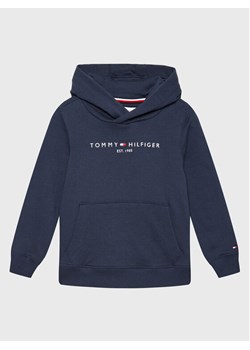 Tommy Hilfiger Bluza Essential KS0KS00213 M Granatowy Regular Fit ze sklepu MODIVO w kategorii Bluzy chłopięce - zdjęcie 181168261