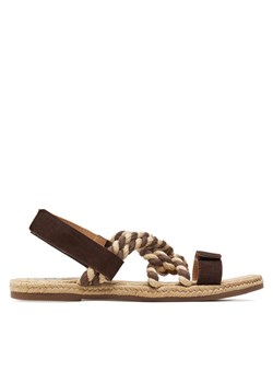 Manebi Espadryle Sandals P 7.8 Y0 Brązowy ze sklepu MODIVO w kategorii Sandały damskie - zdjęcie 181168283