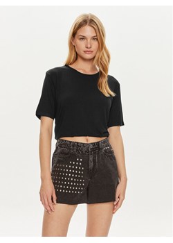JDY T-Shirt Mila 15330819 Czarny Regular Fit ze sklepu MODIVO w kategorii Bluzki damskie - zdjęcie 181168292