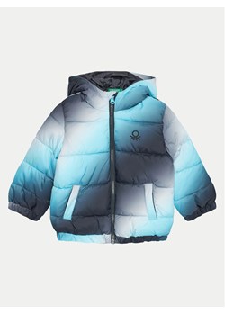 United Colors Of Benetton Kurtka zimowa 2UKBGN03H Szary Regular Fit ze sklepu MODIVO w kategorii Kurtki chłopięce - zdjęcie 181168793