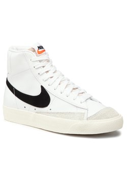 Nike Sneakersy Blazer Mid '77 CZ1055 100 Biały ze sklepu MODIVO w kategorii Buty sportowe damskie - zdjęcie 181168834