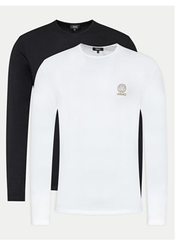 Versace Komplet 2 longsleeve AU10197 Kolorowy Slim Fit ze sklepu MODIVO w kategorii T-shirty męskie - zdjęcie 181168880