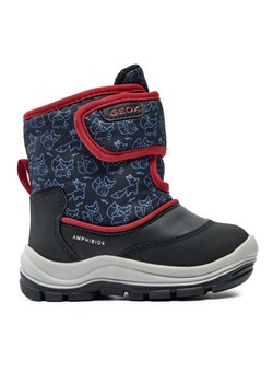 Geox Śniegowce B Flanfil Boy B Abx B263VE 0BCMN C0048 M Czarny ze sklepu MODIVO w kategorii Buty zimowe dziecięce - zdjęcie 181168973