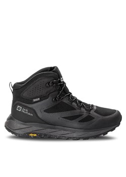 Jack Wolfskin Trekkingi Terraventure Texapore Mid M 4051521 Czarny ze sklepu MODIVO w kategorii Buty trekkingowe męskie - zdjęcie 181169102