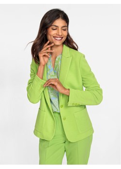 Olsen Marynarka 15001367 Zielony Regular Fit ze sklepu MODIVO w kategorii Marynarki damskie - zdjęcie 181169202