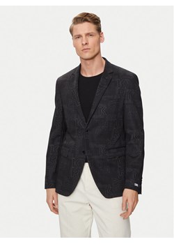 KARL LAGERFELD Marynarka 155205 541007 Czarny Slim Fit ze sklepu MODIVO w kategorii Marynarki męskie - zdjęcie 181169221