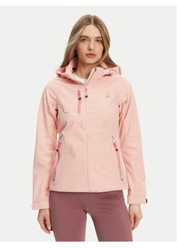 Aulp Kurtka softshell Rossa Koralowy Regular Fit ze sklepu MODIVO w kategorii Kurtki damskie - zdjęcie 181169290