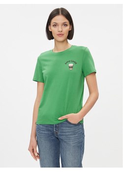 ONLY T-Shirt 15310849 Zielony Regular Fit ze sklepu MODIVO w kategorii Bluzki damskie - zdjęcie 181169292