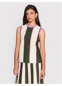 Victoria Victoria Beckham Bluzka 1322KTP003790A Kolorowy Regular Fit ze sklepu MODIVO w kategorii Bluzki damskie - zdjęcie 181169324
