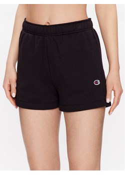 Champion Szorty sportowe 116053 Czarny Regular Fit ze sklepu MODIVO w kategorii Szorty - zdjęcie 181169413