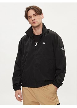 Calvin Klein Jeans Kurtka przejściowa Harrington J30J325102 Czarny Regular Fit ze sklepu MODIVO w kategorii Kurtki męskie - zdjęcie 181169500