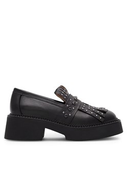 Eva Minge Loafersy LAGOA-24755 Czarny ze sklepu MODIVO w kategorii Półbuty damskie - zdjęcie 181169523