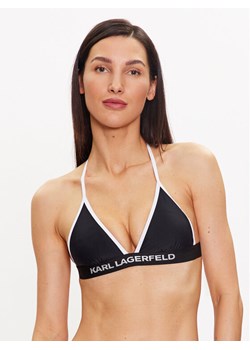 KARL LAGERFELD Góra od bikini 230W2234 Czarny ze sklepu MODIVO w kategorii Stroje kąpielowe - zdjęcie 181169613