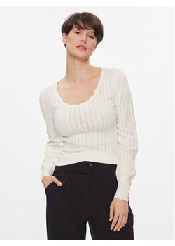 ONLY Sweter Meddi 15311544 Biały Regular Fit ze sklepu MODIVO w kategorii Swetry damskie - zdjęcie 181169623