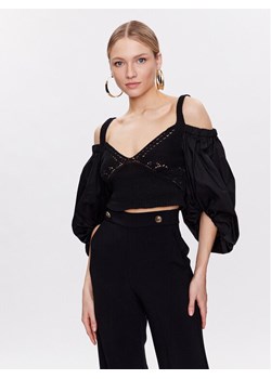 Pinko Bluzka 101165 A0TS Czarny Regular Fit - id: 0000302579907 - marki Pinko - 181169672 Pinko Bluzka 101165 A0TS Czarny Regular Fit ze sklepu MODIVO w kategorii Bluzki damskie - zdjęcie 181169672