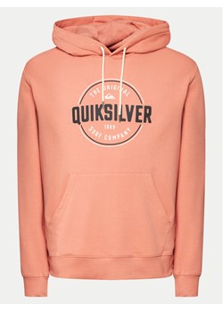 Quiksilver Bluza Circle Up Hoodie EQYSF03151 Pomarańczowy Regular Fit ze sklepu MODIVO w kategorii Bluzy męskie - zdjęcie 181169683