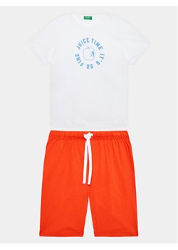 United Colors Of Benetton Komplet t-shirt i spodenki 3096GK00B Kolorowy Regular Fit ze sklepu MODIVO w kategorii Komplety niemowlęce - zdjęcie 181169904
