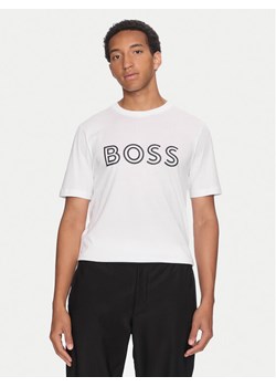 Boss T-Shirt 50519358 Biały Regular Fit ze sklepu MODIVO w kategorii T-shirty męskie - zdjęcie 181169974
